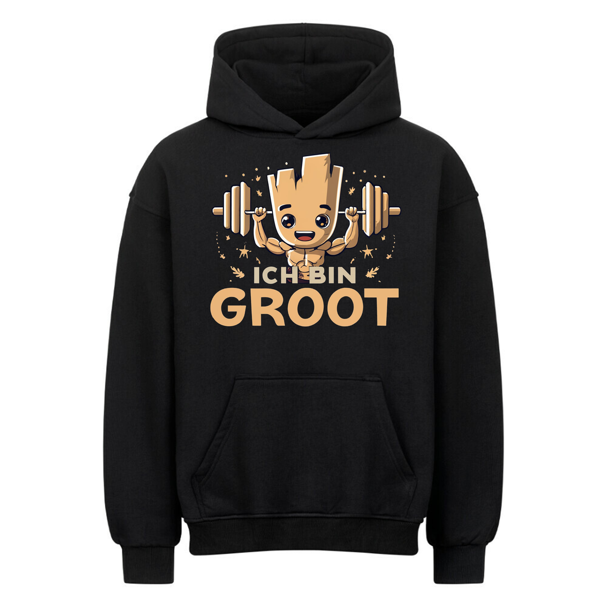 Ich bin Groot - Oversized Hoodie