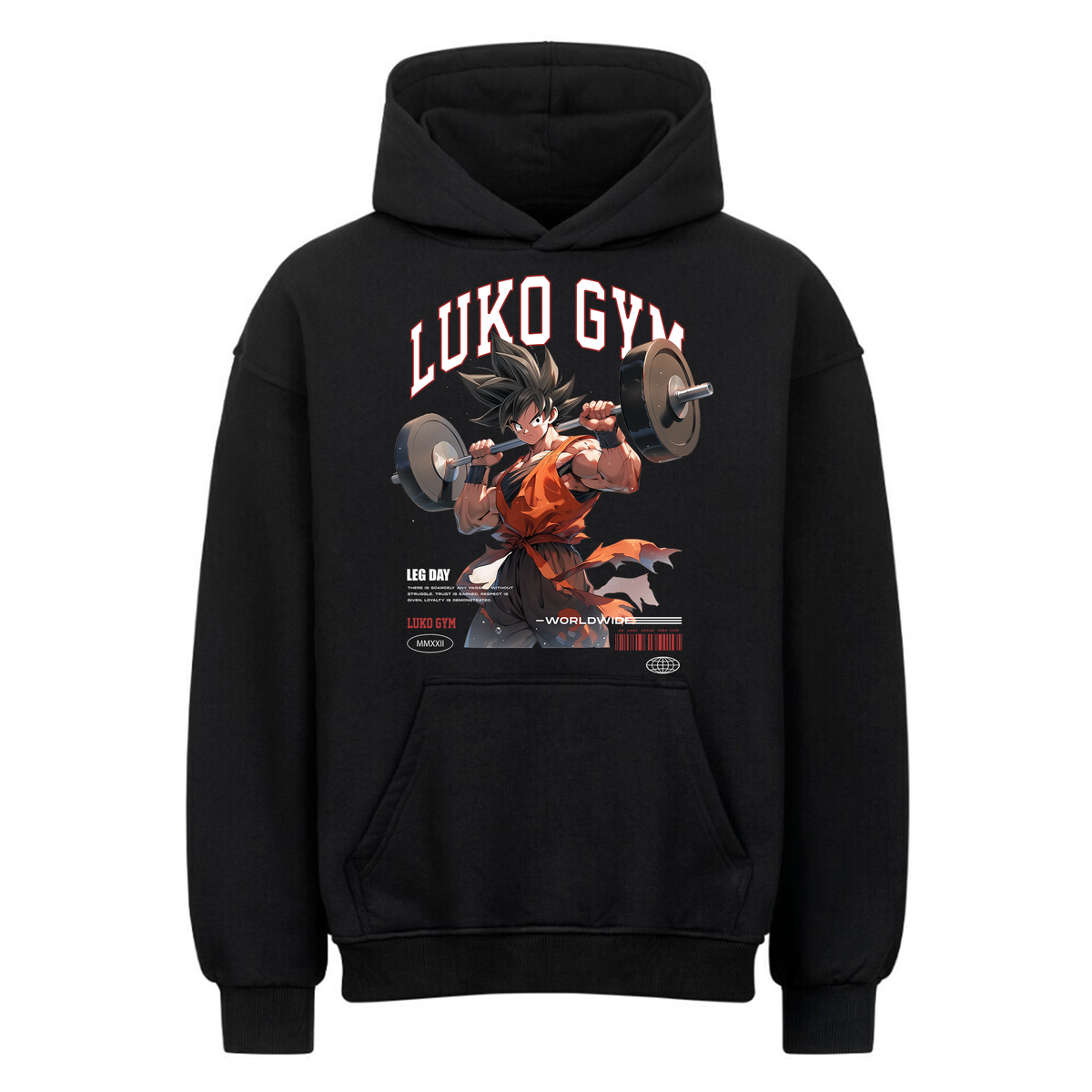 Leg Day - Oversized Hoodie