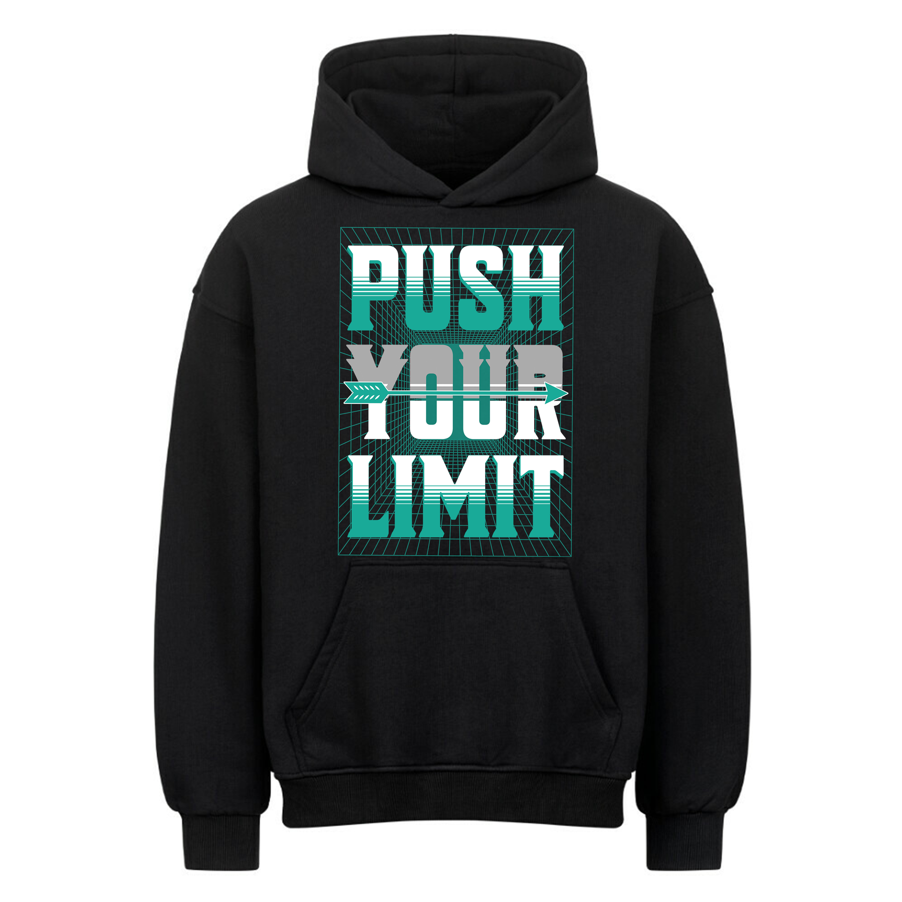 Push your Limit -Oversized Hoodie