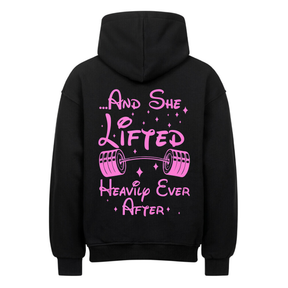 She Lifted Heavily - Oversized Hoodie