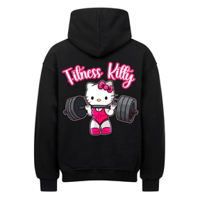 Fitness Kitty - Oversized Hoodie