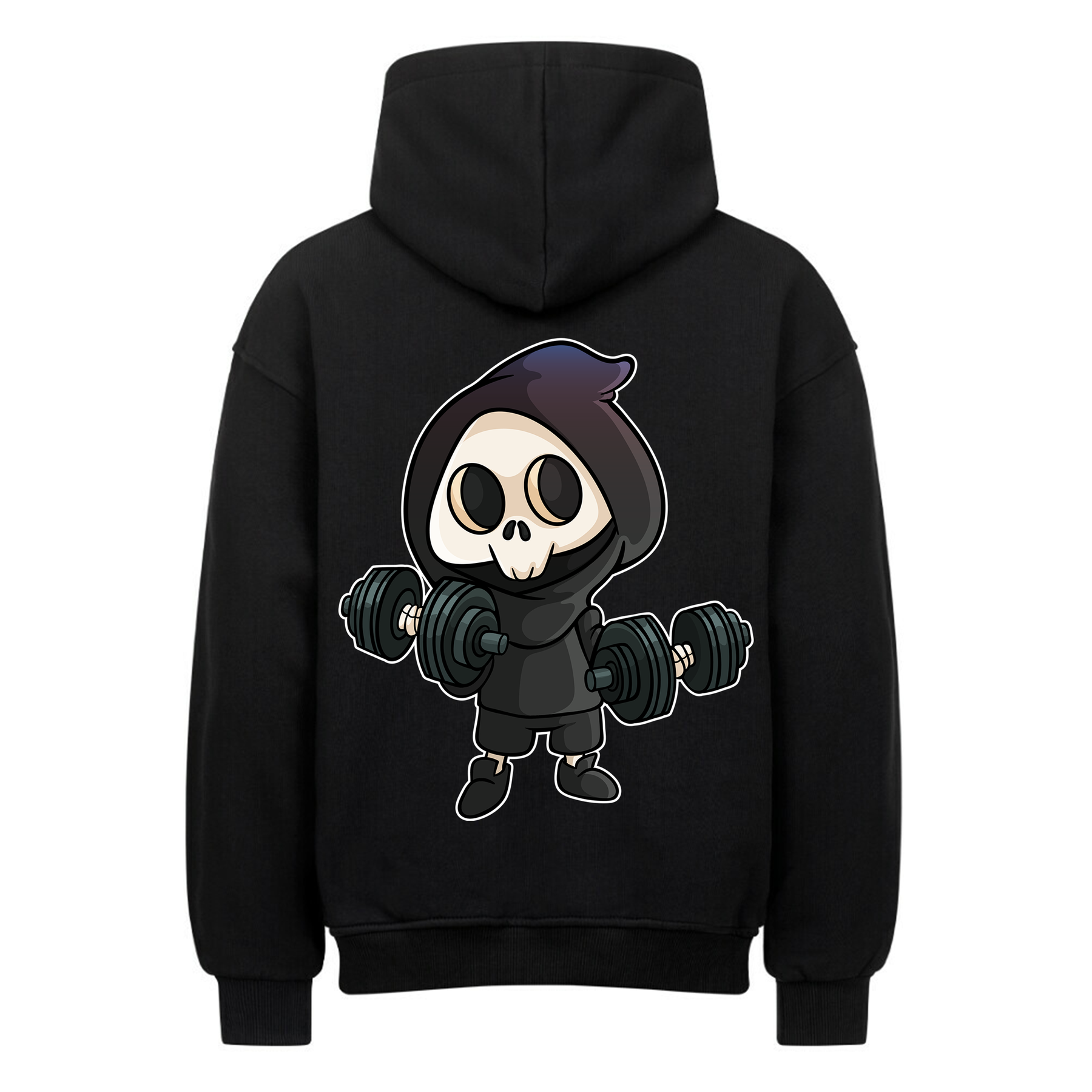 Gym Skellet - Oversized Hoodie
