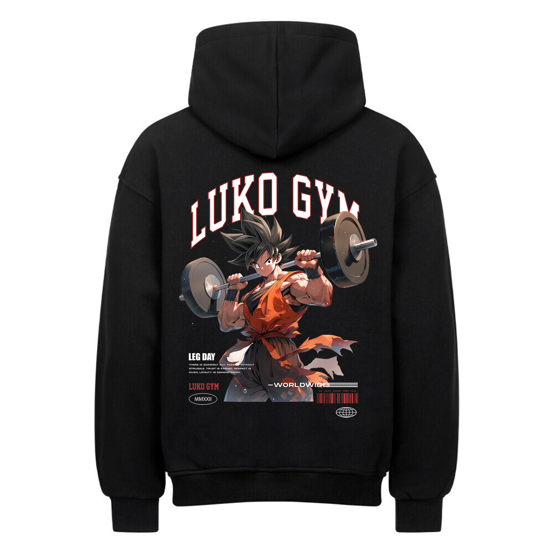 Leg Day - Oversized Hoodie