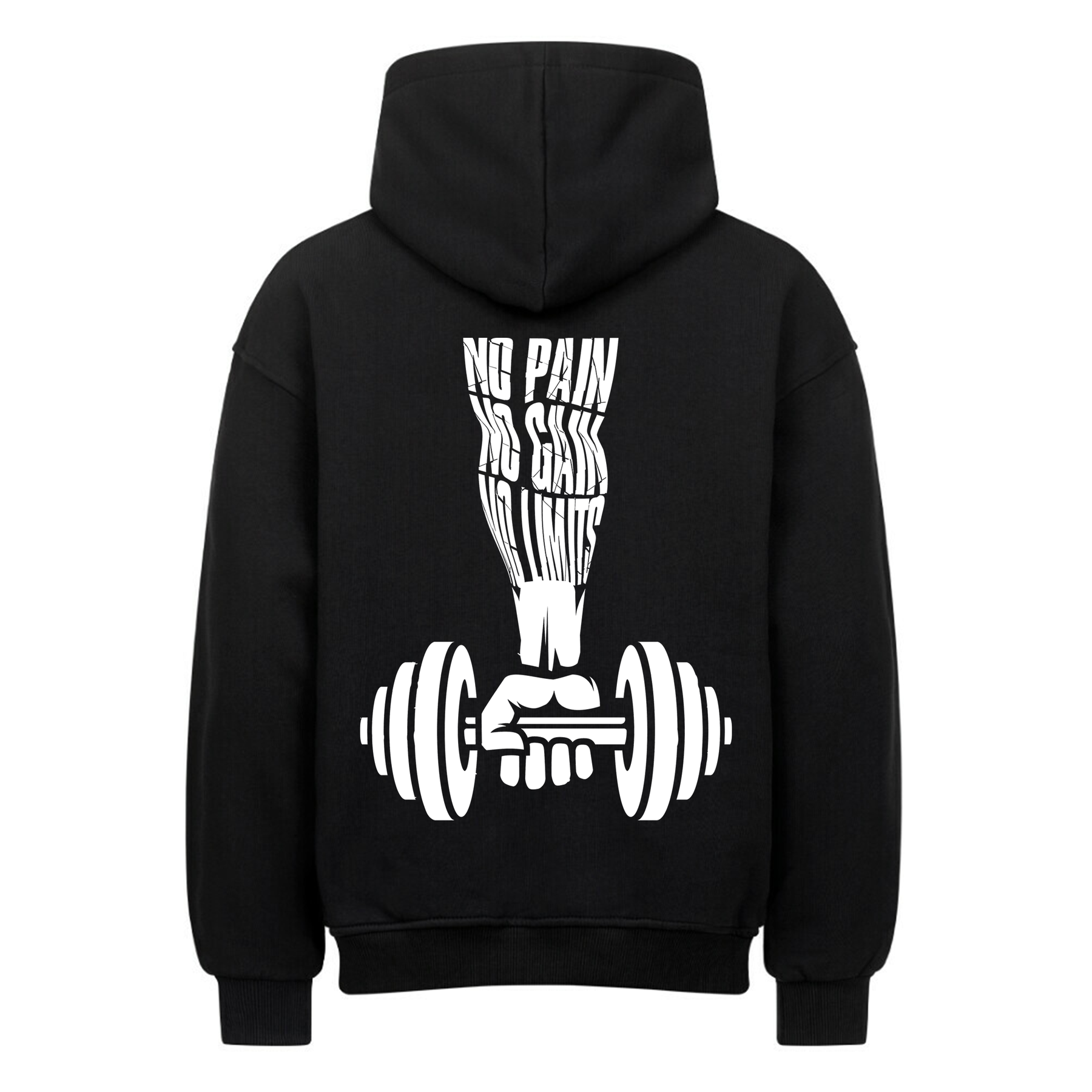 No Pain no Gain- Oversized Hoodie