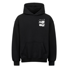 Eat Sleep Train Repeat -Oversized Hoodie