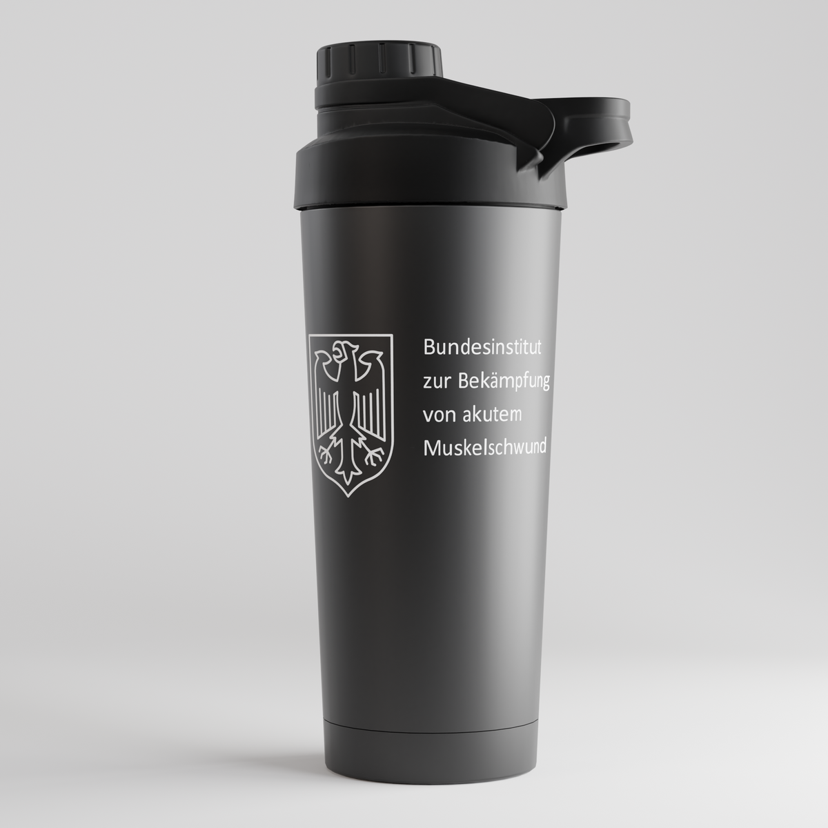 BUNDESINSTITUT MUSKELSCHWUND - EDELSTAHL SHAKER