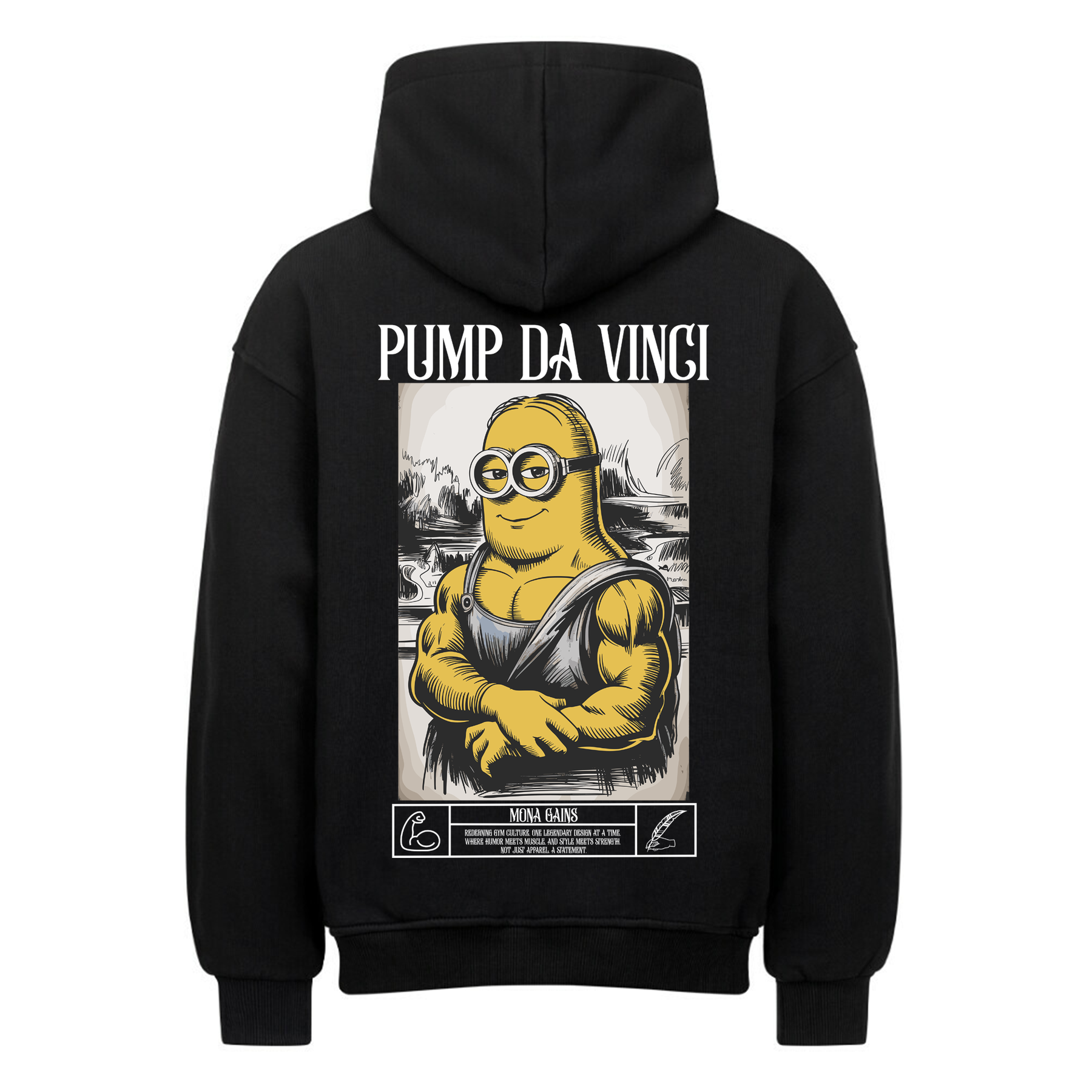 Pump Da Vinci - Oversized Hoodie