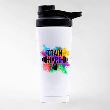 TRAIN HARD - EDELSTAHL SHAKER