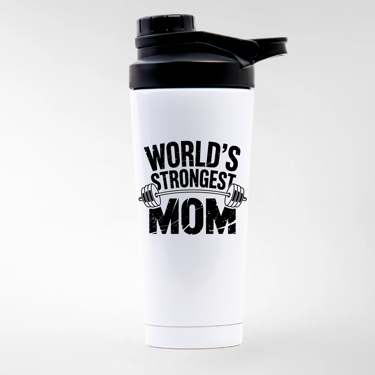 WORLDS STRONGEST MOM - EDELSTAHL SHAKER