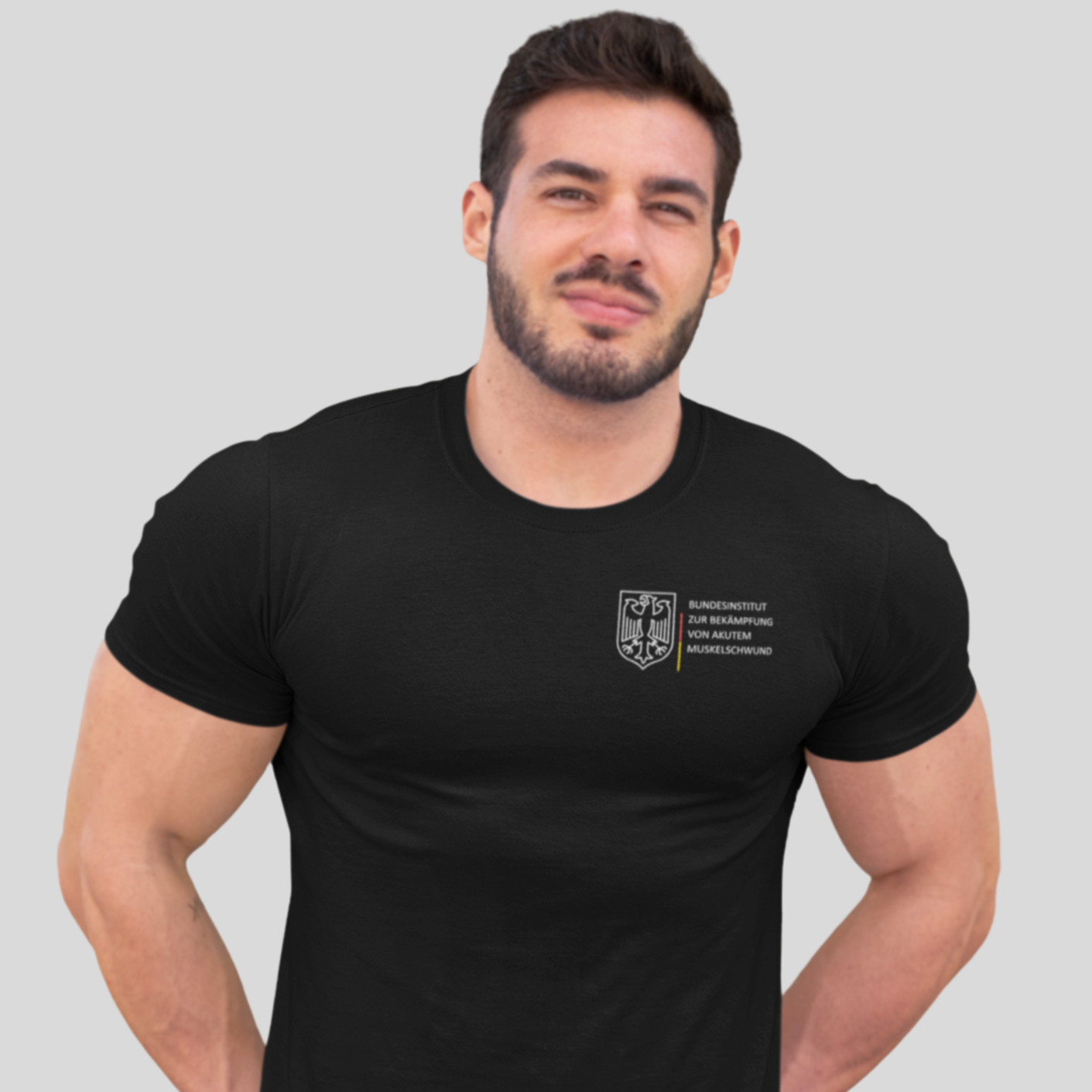 BUNDESINSTITUT VON AKUTEM MUSKELSCHWUND - BASIC SHIRT