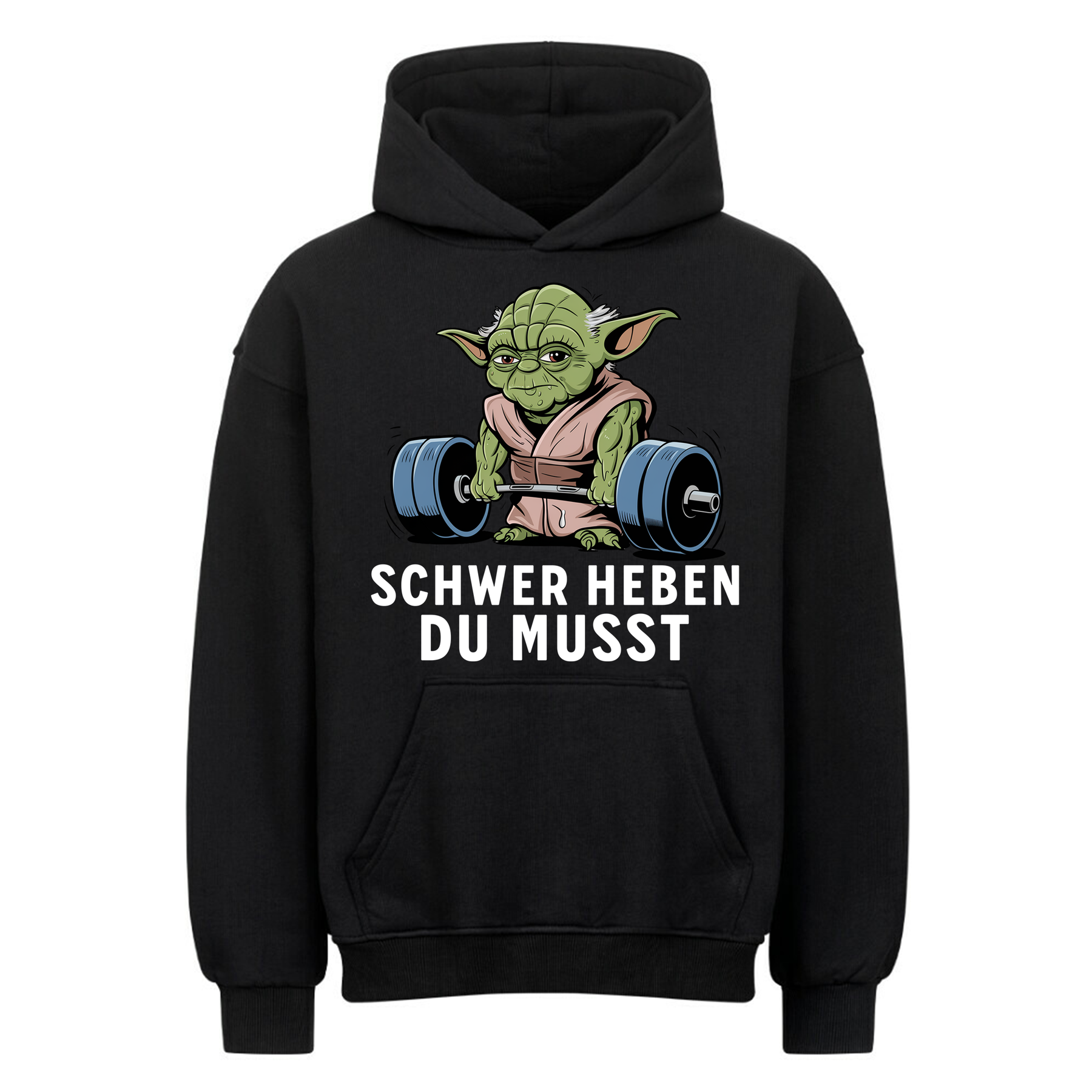 Schwer heben - Oversized Hoodie